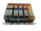 Daiktas pgi-5bk, cli8bk, cli-8c, cli-8m, cli-8y analogas Canon