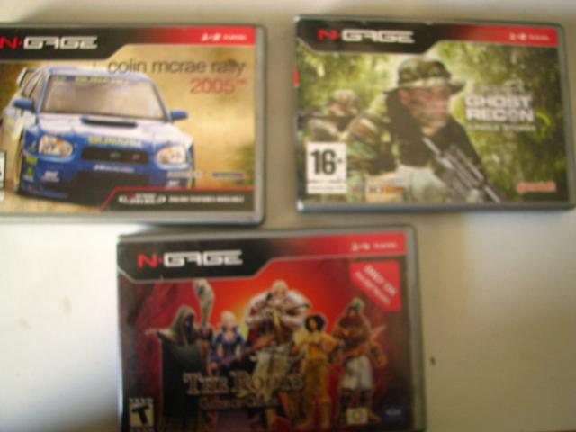 Daiktas N-Gage zaidimai .