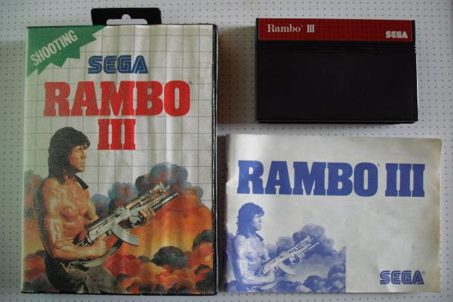 Daiktas Rambo 3 (Sega Master System)