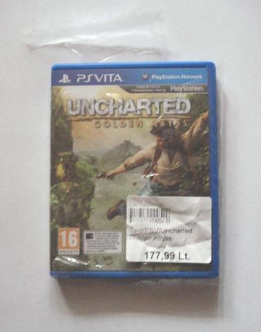 Daiktas ps vita nauja zaidima "uncharted : golden abyss". 140Lt. Galimas siunt