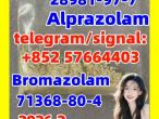 Daiktas High quality cas.71368-80-4 Brozolam safe delivery Aplrazolam Cas 28981-97-7 