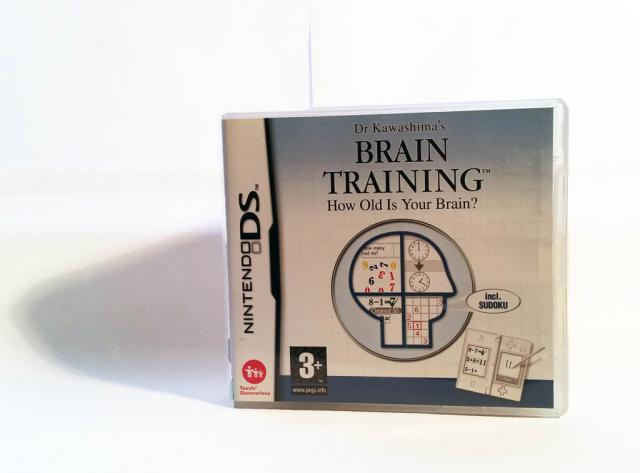 Daiktas Nintendo ds žaidimas Dr. Kawashimas brain training