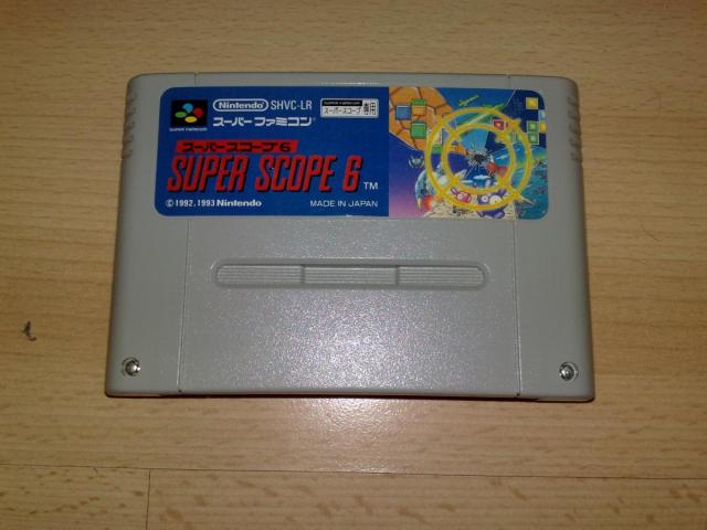 Daiktas super Famicom Zaidimas Super Scope 6