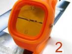 Daiktas Silikoninis orandžinis laikrodis