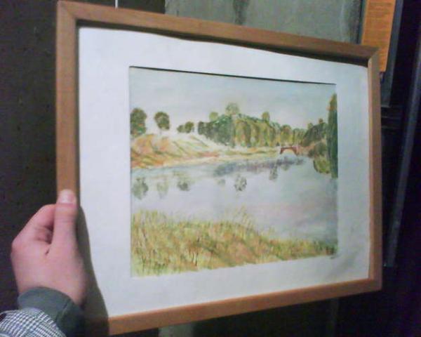 Daiktas iremintas peizazas