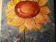 " Saulėgrąža " (tapyba drobėje akrilu 24X30) Vilnius - parduoda, keičia (2)
