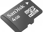 Daiktas Micro sd 4gb