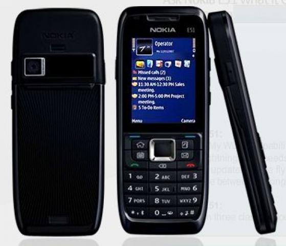 Daiktas Nokia E51