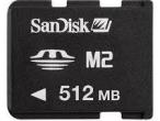 Daiktas M2 512mb atminties kortele
