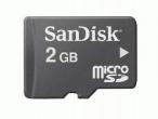 Daiktas 2Gb SanDisk microsd kortelė