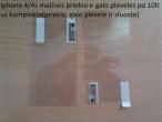 Daiktas Iphone 4/4s apsaugines matines pleveles