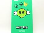 Daiktas deklas iphone 4/4s angry birds zalias