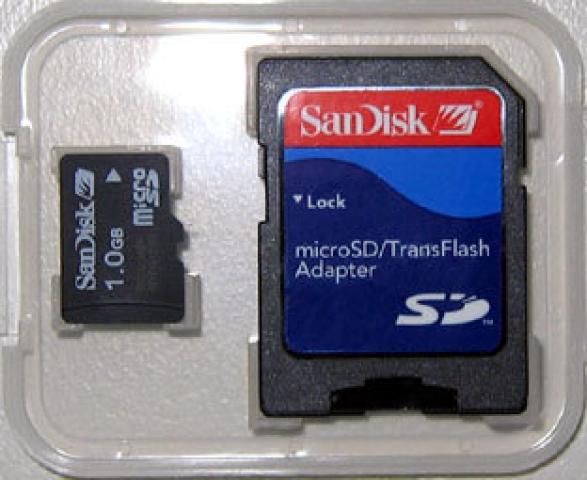 Daiktas Atminties kortelė