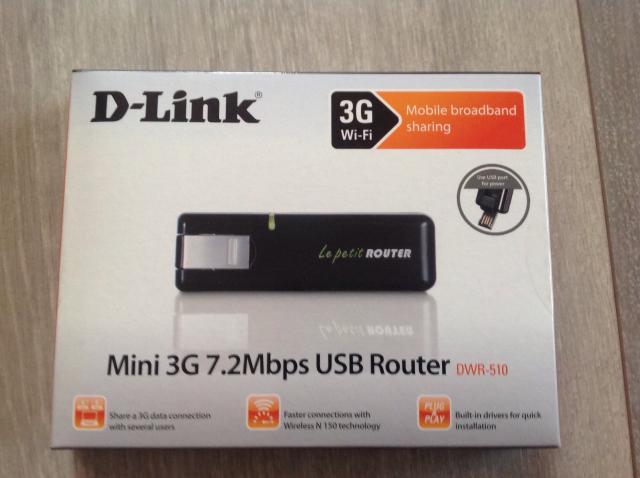 Daiktas Mobilusis Dlink 3G modemas. Naujas. 100lt.