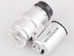 Daiktas Naujas mini 45X Led kišeninis mikroskopas