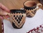 Daiktas 2 nauji rankų darbo puodeliai iš Maroko (labai gražūs)
