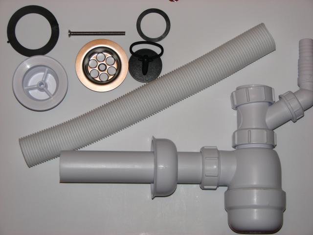 Daiktas Naujas sifonas vonios/virtuvės keiauklei