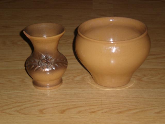 Daiktas Keramikine vazele ir vazonelis (puodyne)