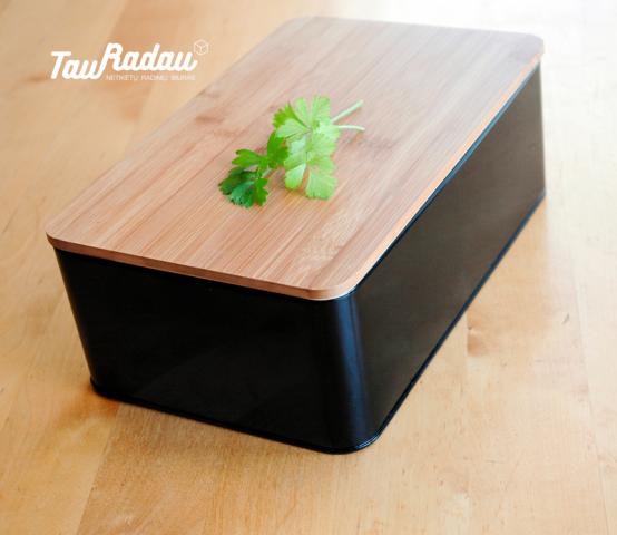 Daiktas Nauja duoninė su bambukiniu dangčiu