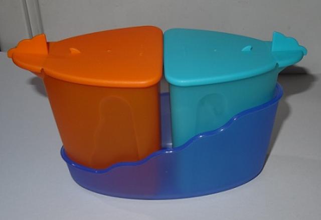 Daiktas Spalvingos Tupperware padažinės