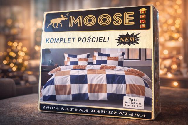 Daiktas Patalynės komplektas iš medvilninio satino. (200x220)