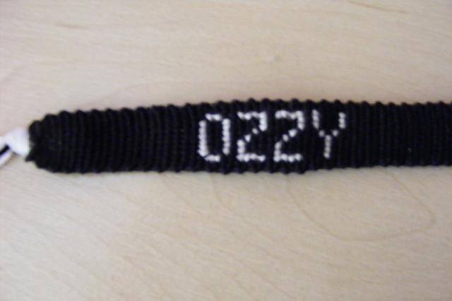 Daiktas apyrankės su užrašais