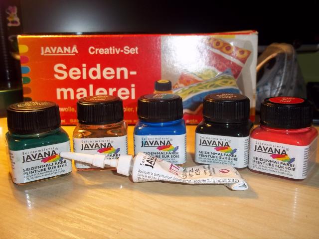 Daiktas Dažai skirti tapybai ant šilko