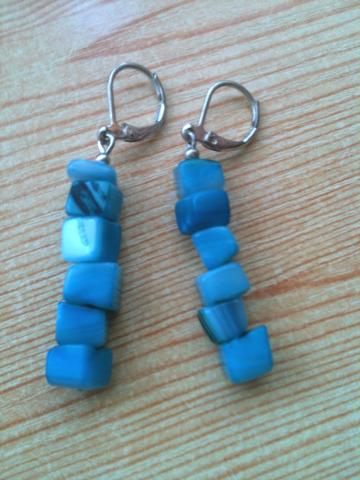 Daiktas Mėlyni auskariukai