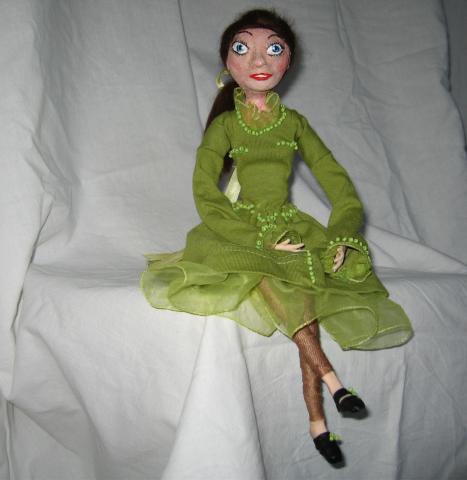 Daiktas Rankų darbo interjerinė lėlė DORA