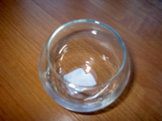 Daiktas Stiklinis indelis